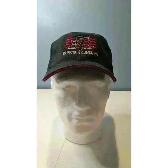 Brink Truck Lines, LLC Black Soft Quality Strapback - Picture 1 of 9